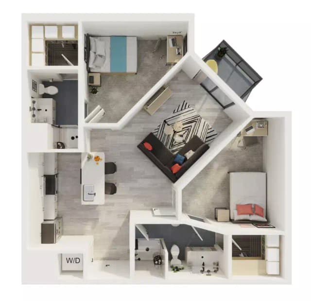 2 Bed 2 Bath - The Lolla F main photo