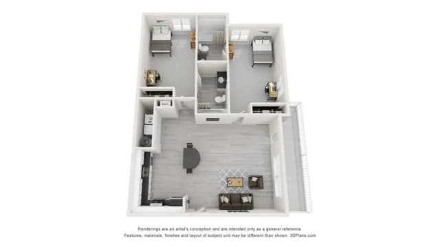 2 Bedroom 2 Bathroom main photo