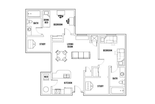 Room in 2 Bed - 2 Bath B Shared main photo