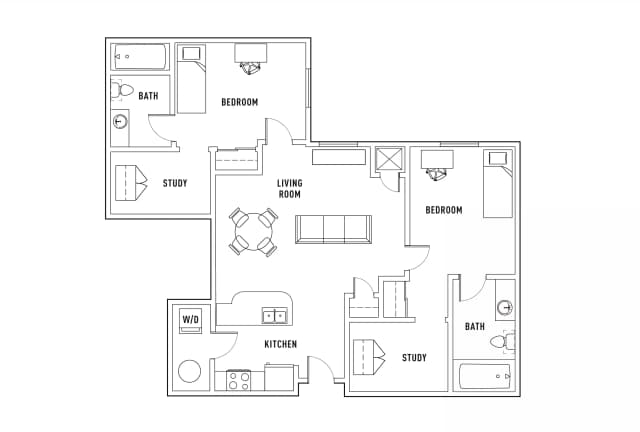 Room in 2 Bed - 2 Bath B Private main photo