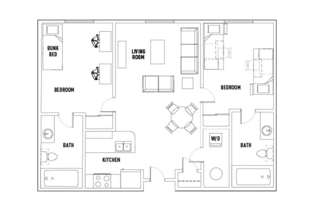 Room in 2 Bed - 2 Bath A Shared main photo