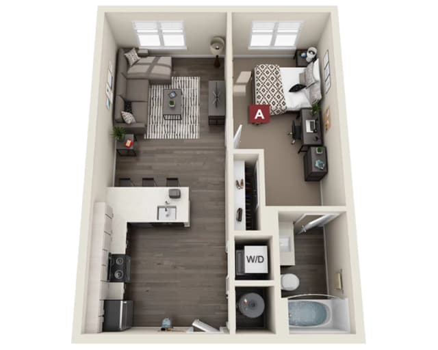 The Alder Room in 1 Bedroom 1 Bathroom main photo