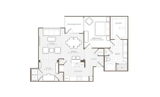 1 Bedroom 1 Bathroom main photo