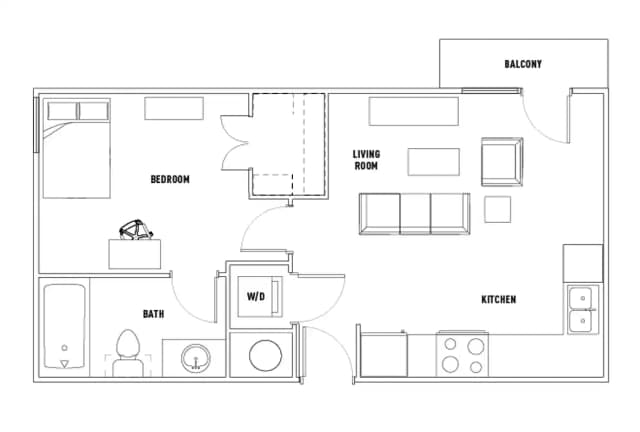 Vintage: 1 Bed - 1 Bath A main photo