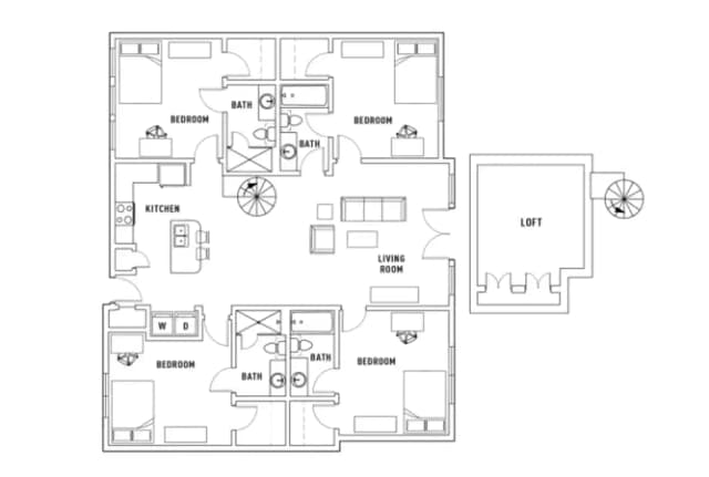 Room in Texan: 4 Bed - 4 Bath w/ Loft main photo