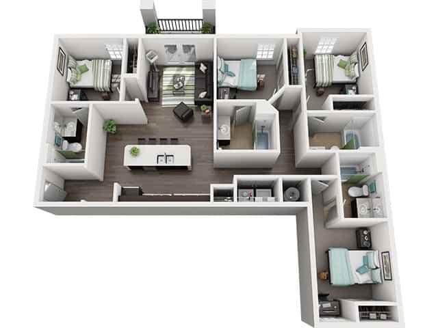 4 Bed 4 Bath Madison main photo