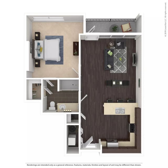 Flat No.89 - 1 Bed 1 Bath main photo