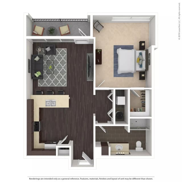 Flat No. 91 - 1 Bed 1 Bath main photo