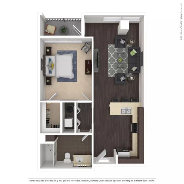 Flat No. 84 - 1 Bed 1 Bath main photo