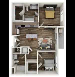 Crawford Room in 2 Bedroom 1 Bathroom main photo