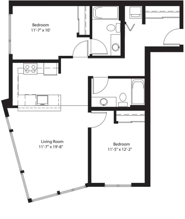 2 Bedroom 2 Bathroom main photo