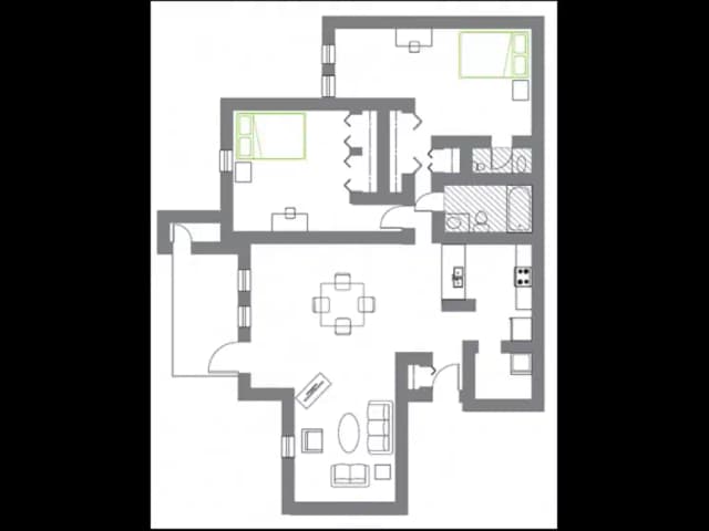 Room in 2 Bedroom 1.5 Bathroom | C D walkout-wm211wo2 main photo