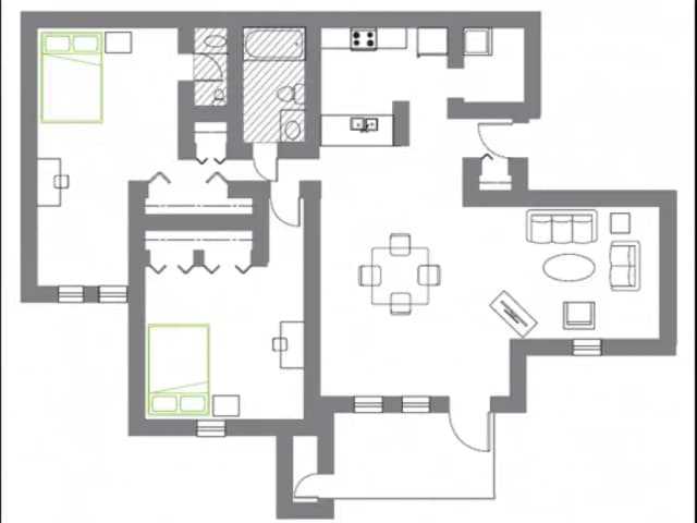 Room in 2 Bedroom 1.5 Bathroom | D 1st floor-wm211g2 main photo