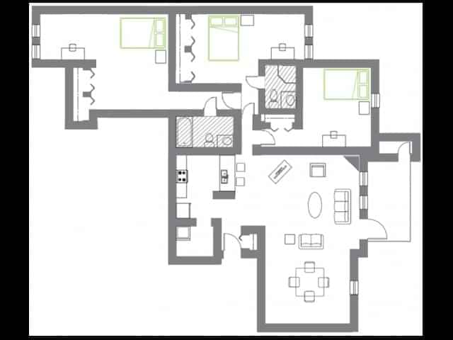 Room in 3 Bedroom 2 Bathroom | H 3rd floor-wm320f3e main photo