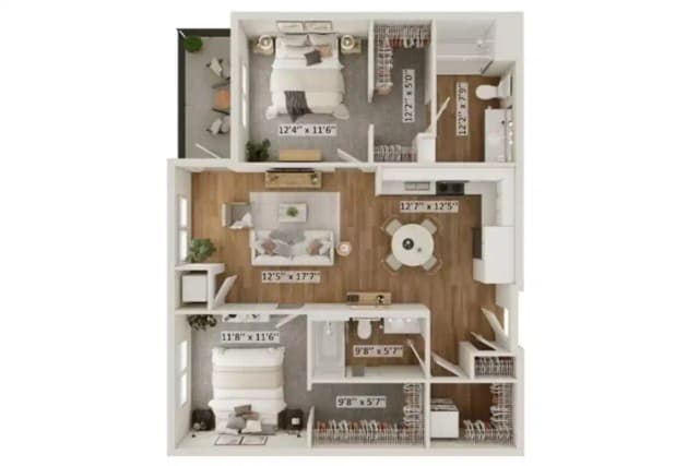 Harriet D - 2 Bed 2 Bath main photo