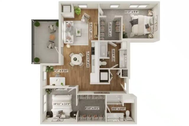 Harriet E - 2 Bed 2 Bath main photo