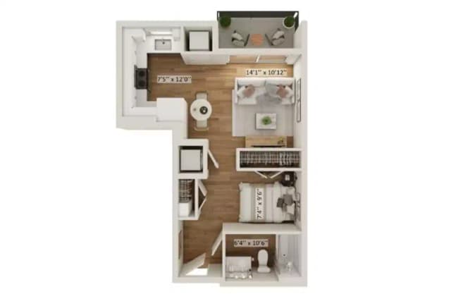 Lanewood B - Studio main photo