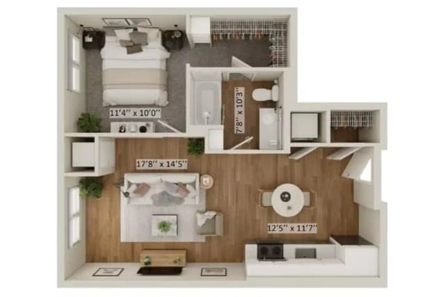 Cedar D - 1 Bed 1 Bath main photo