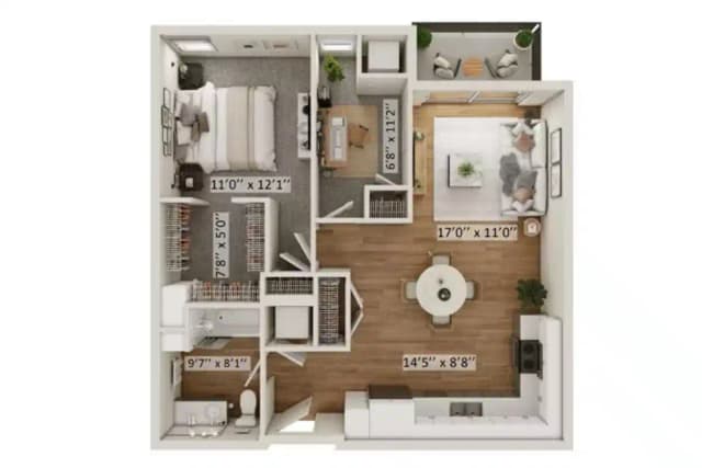 Camelot A - 1 Bed 1 Bath main photo