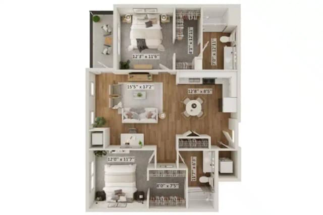 Harriet F - 2 Bed 2 Bath main photo