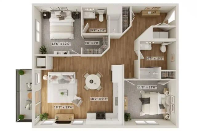 Isles E - 2 Bed 2 Bath main photo