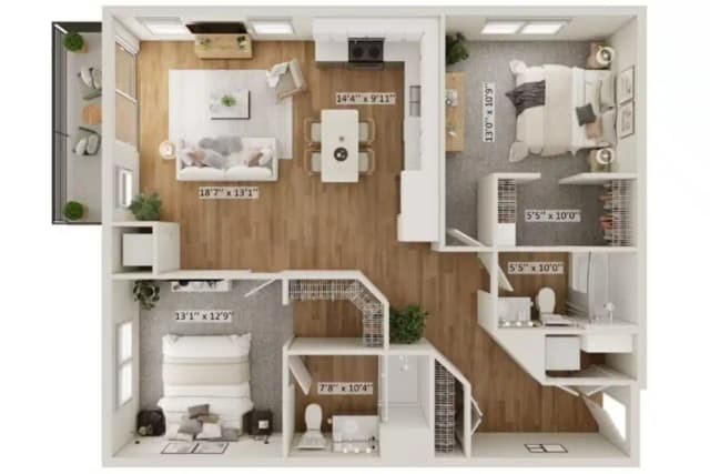 Isles A - 2 Bed 2 Bath main photo