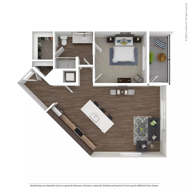 F1 - 1 Bed 1 Bath main photo