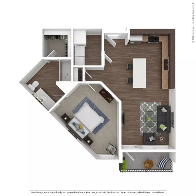 D1 - 1 Bed 1 Bath main photo