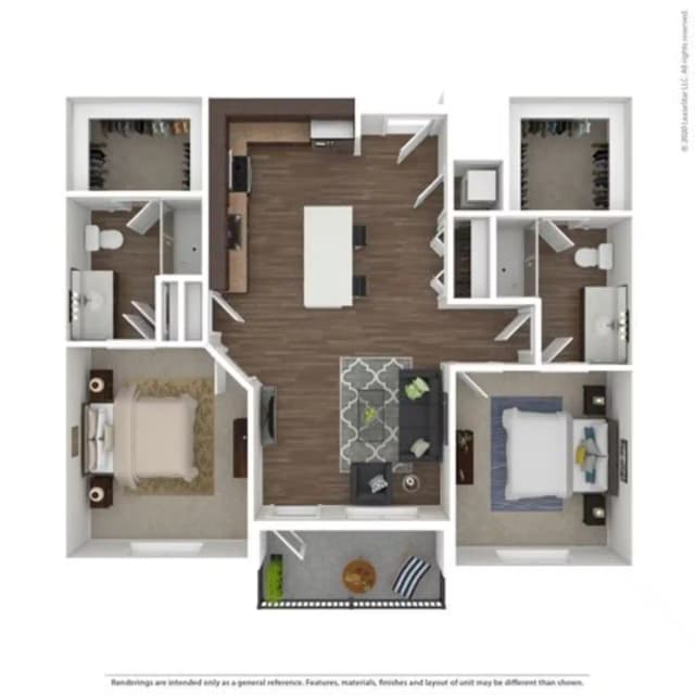 B1 - 2 Bed 2 Bath main photo