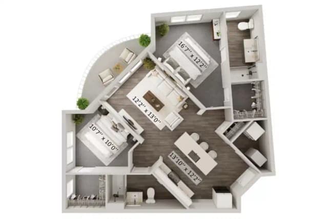 Annen - 2 Bed 2 Bath main photo