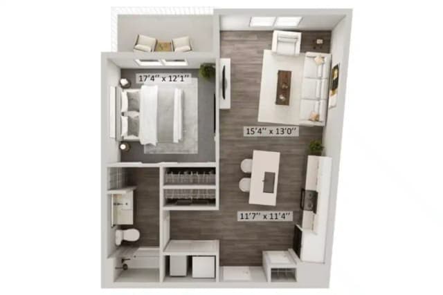 Riverside - 1 Bed 1 Bath main photo