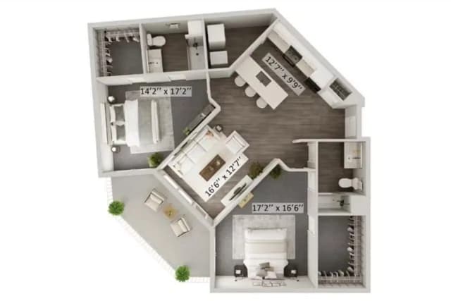Willis - 2 Bed 2 Bath main photo