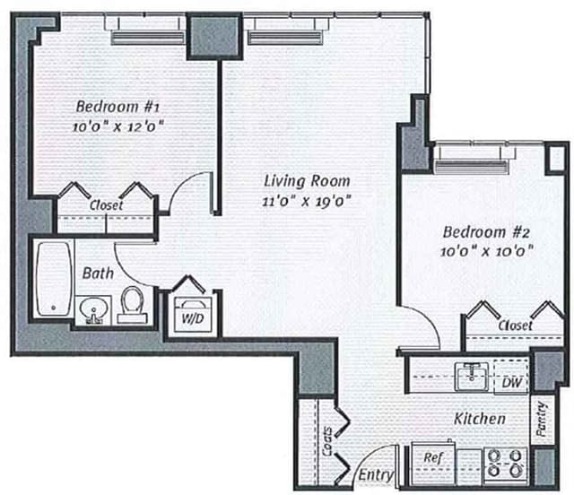 2 Bed 1 Bath main photo
