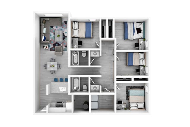 4 Bedroom 2 Bathroom main photo