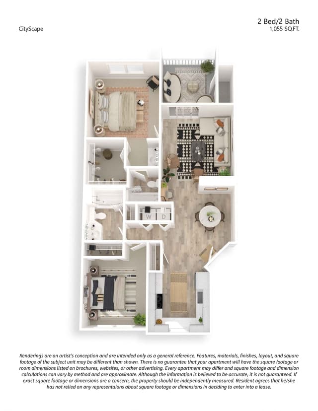 2 Bed 2 Bath main photo