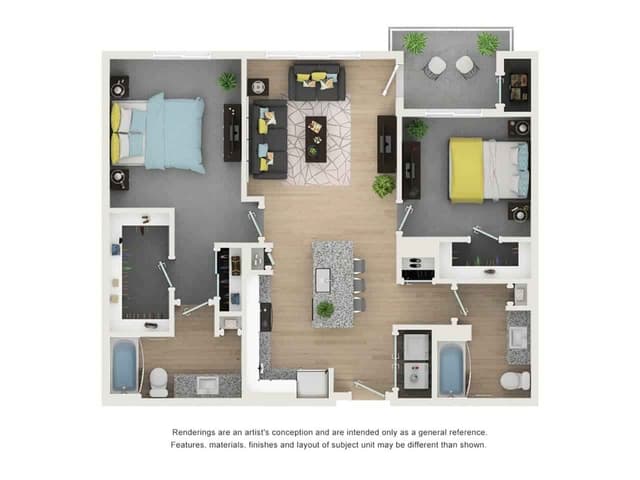 2 Bed 2 Bath main photo