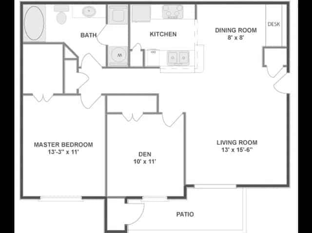 2 Bed 1 Bath main photo