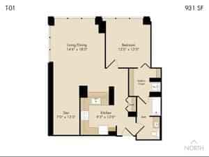 1 Bed 1 Bath main photo