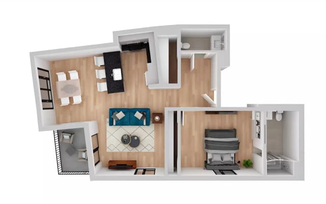 1 Bed 1.5 Bath main photo