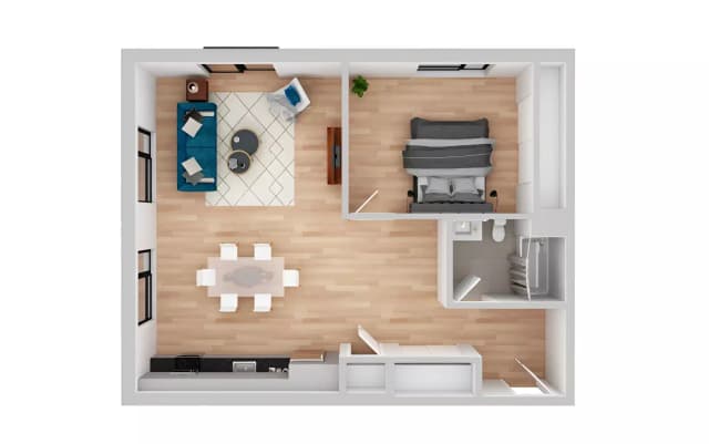 1 Bed 1 Bath main photo