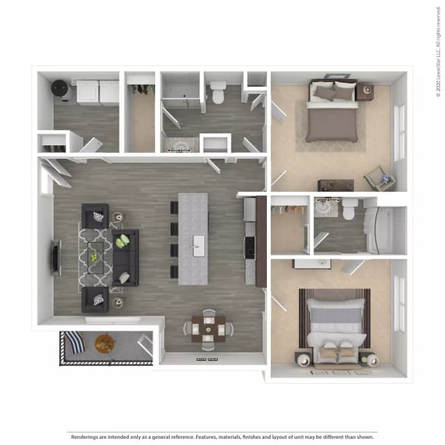 Suite P - 2 Bed 2 Bath main photo