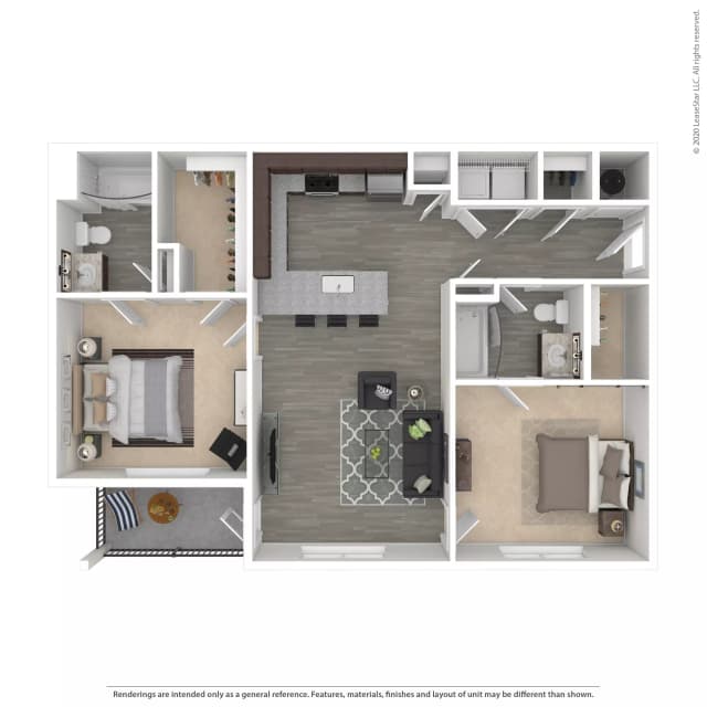 Suite C - 2 Bed 2 Bath main photo