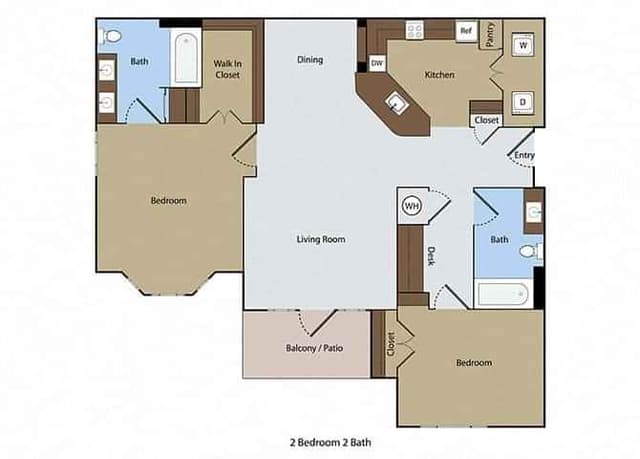 2 Bed 2 Bath main photo