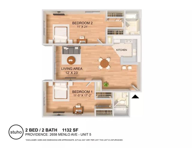 2 Bed 2 Bath main photo