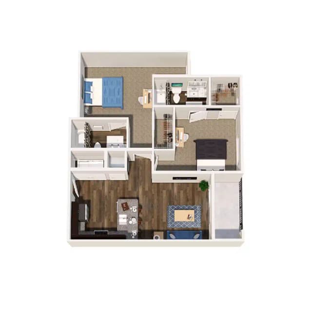 B1 | Two Bedroom main photo