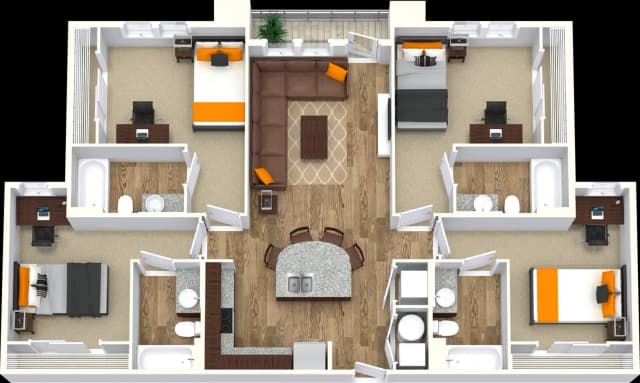 4 Bed - 4 Bath main photo