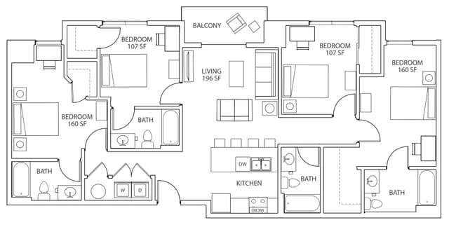 4 Bed 4 Bath main photo