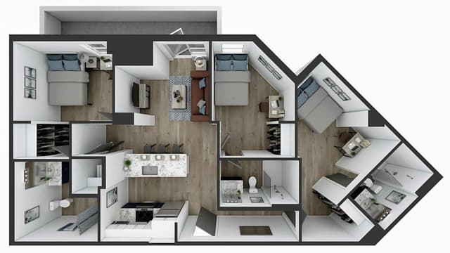 3 Bedroom 3 Bathroom Apartment main photo