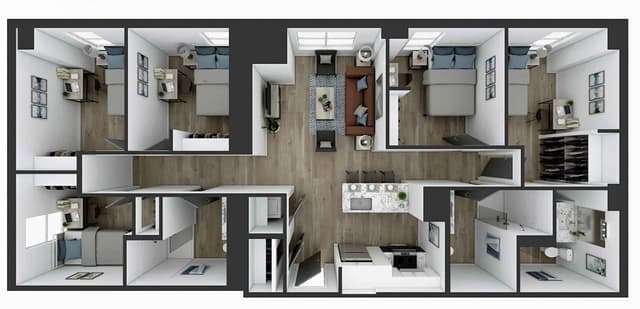 5 Bedroom 3 Bathroom Apartment main photo