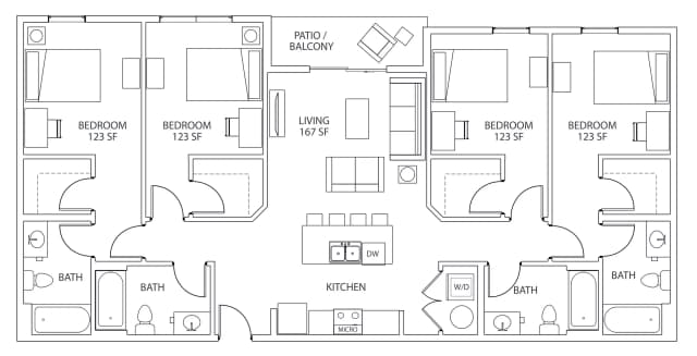4 Bed 4 Bath main photo